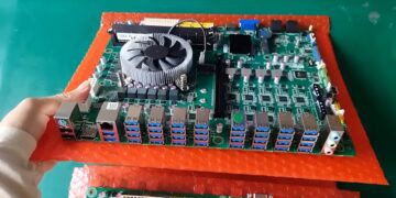 مادربورد اینتل با ۳۶ پورت USB