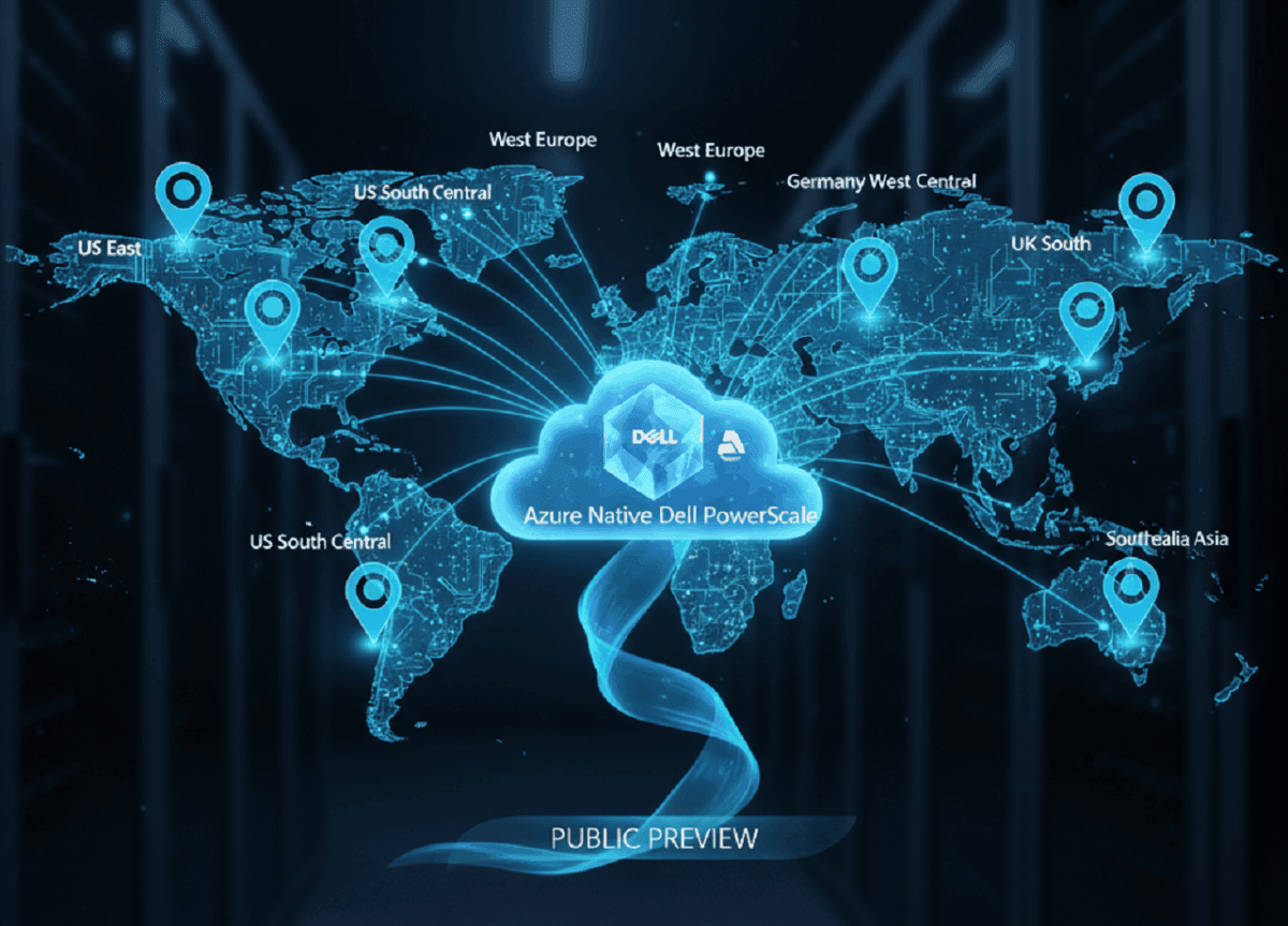 سرویس Azure Native Dell PowerScale به صورت عمومی منتشر شد