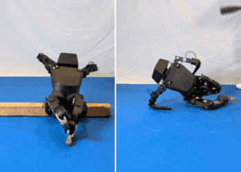 رباتهای دیزنی در حال تمرین برای سقوط بدون آسیب!