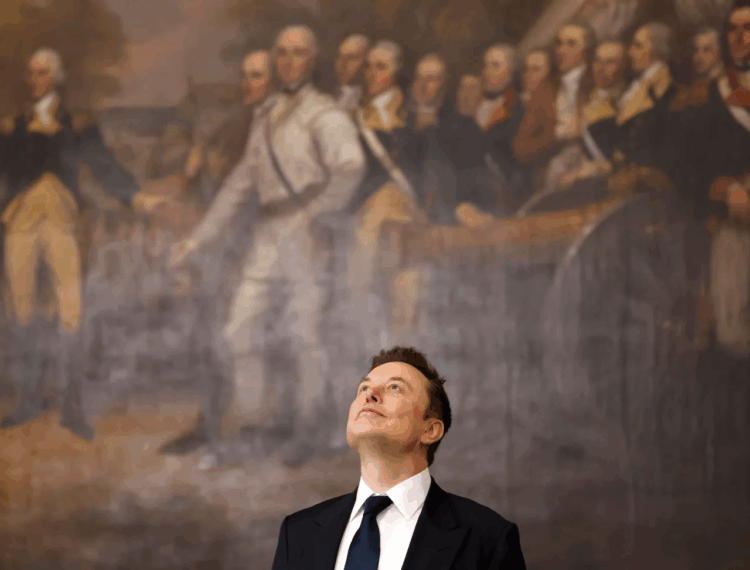 ایلان ماسک از Grok Imagine استفاده میکند.