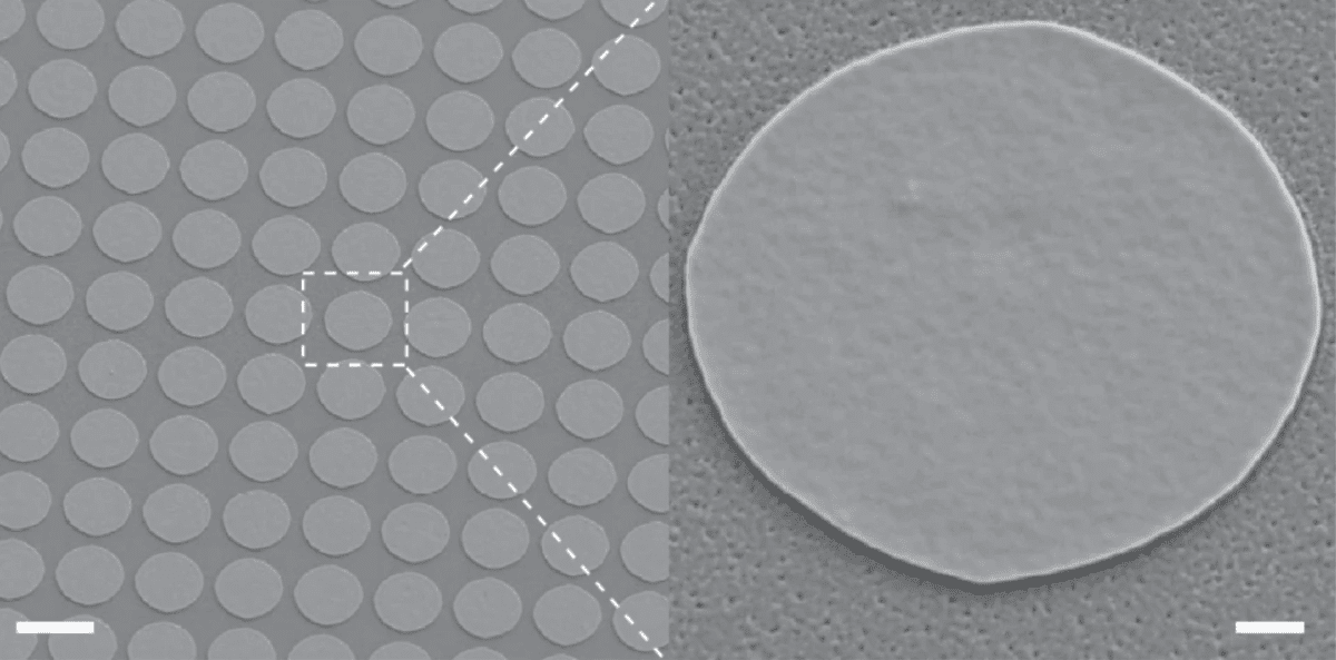 تراشه‌های SWED زیر میکروسکوپ