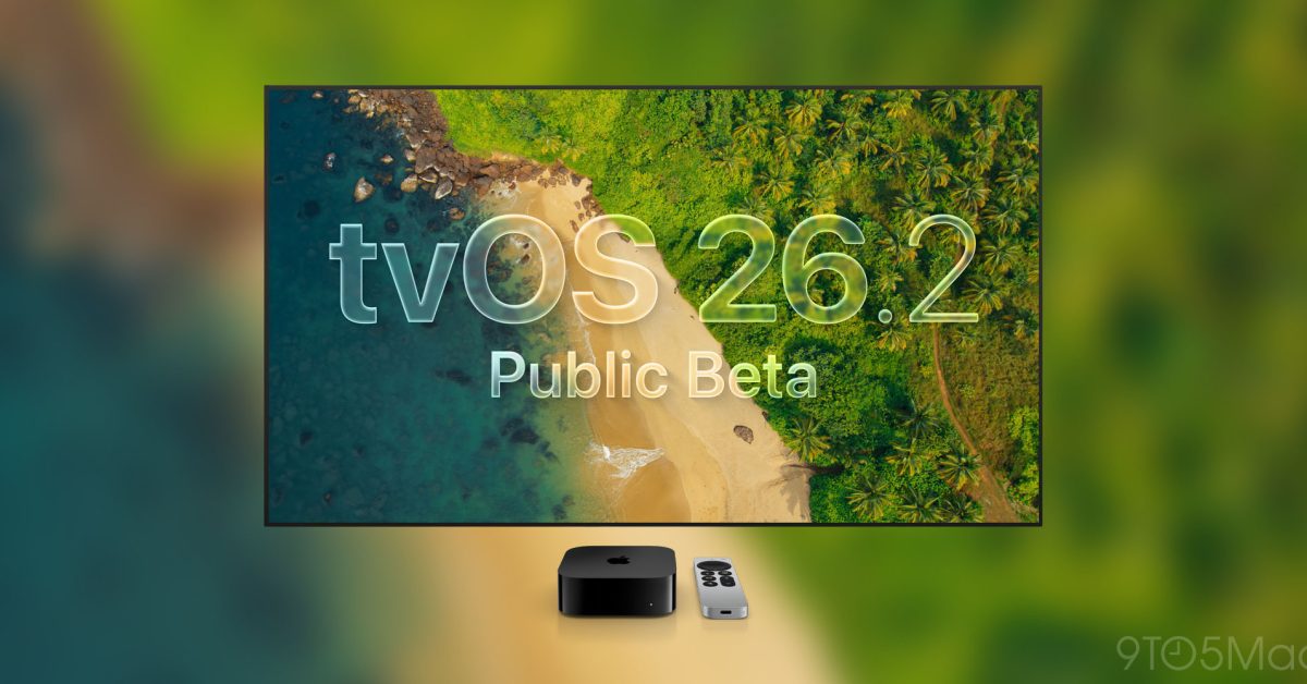 Public beta for tvOS 26.2, watchOS 26.2