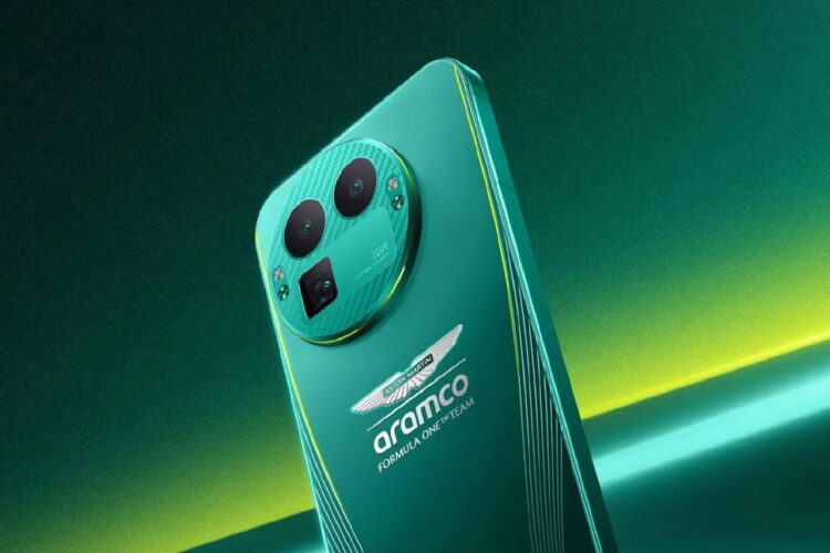 همکاری تازه ریلمی و آستون مارتین در نسخه خاص فرمول یک GT 8 Pro