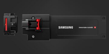 SSD ماژولار سامسونگ با قطعات قابلیت تعویض و درایو کوچک ۴ ترابایتی PCIe 5.0