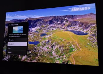 منو Picture Mode تلویزیون سامسونگ