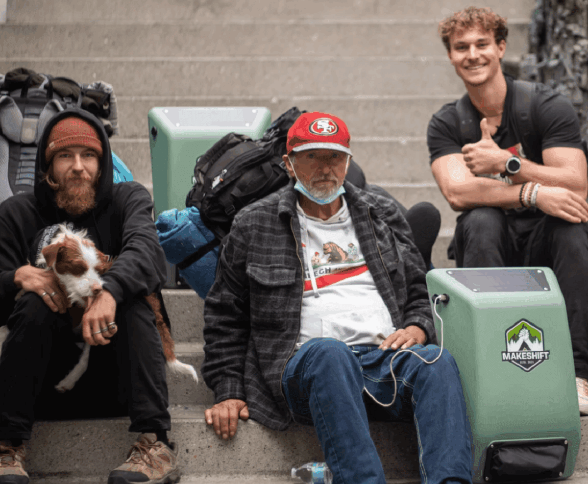 کولهپشتی خورشیدی Makeshift Traveler با امکانات کامل برای بیخانمانها