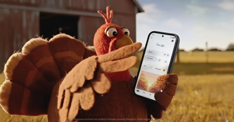 تبلیغ تلویزیونی تولیدشده با هوش مصنوعی گوگل