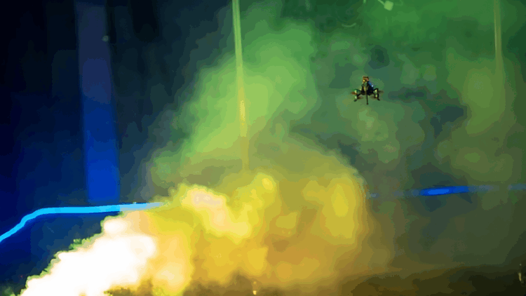 این پهپادهای کوچک با صدا مسیر خود را پیدا می‌ کنند