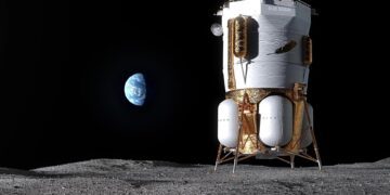 فرودگر MK1 بلو اوریجین در آستانه پرتاب