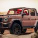 Brabus XL 800 روباز در محیط صحرایی با سقف