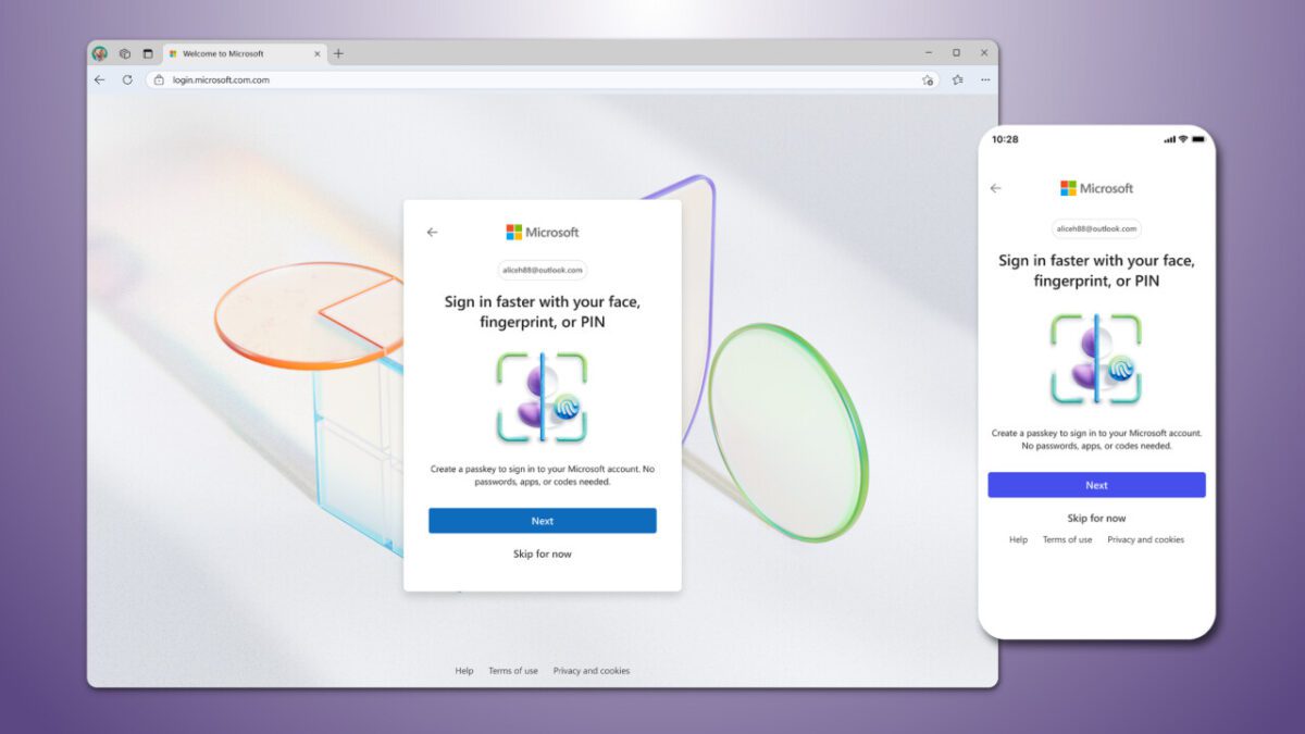 همگام‌سازی Passkey بین دستگاه‌ها به مرورگر اج مایکروسافت اضافه شد