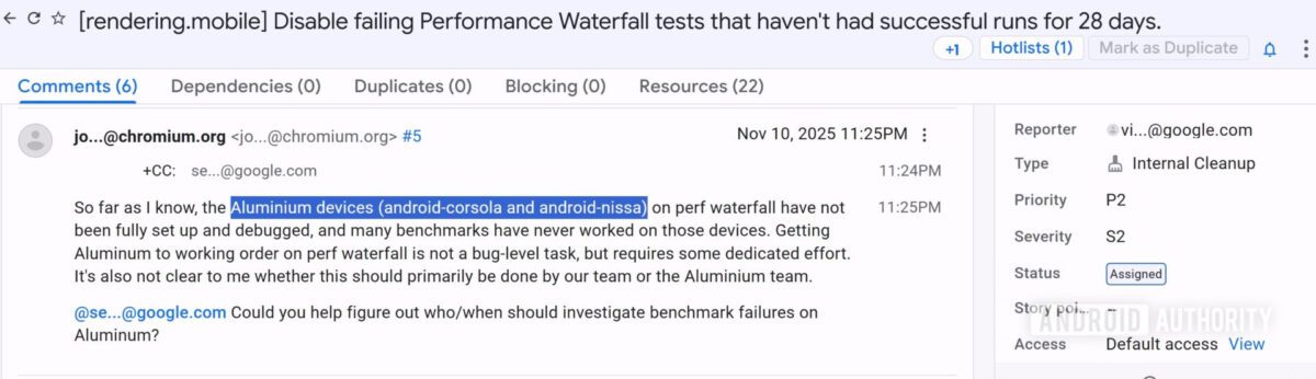 گوگل به دنبال توسعه سیستم عامل جدید Aluminium OS 