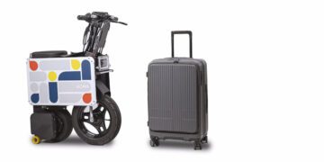 موتورسیکلت Tatamel Bike در چند ثانیه به چمدان تبدیل می شود