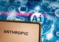 نمایی از لوگوی شرکت Anthropic AI