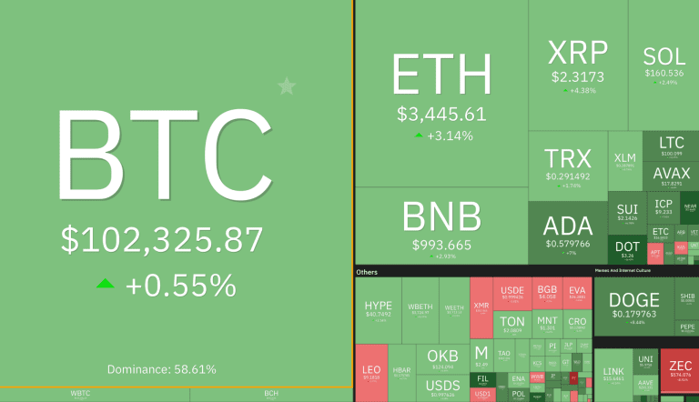 تصویری از احساسات بازار و تحلیل تکنیکال رمز ارز ها
