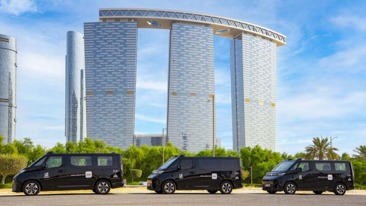 تاکسی های خودران Uber در ابوظبی