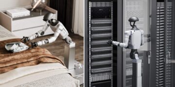 چین با ربات انساننمای چرخدار G1-D، سرعت و دقت را به محیط کار می آورد