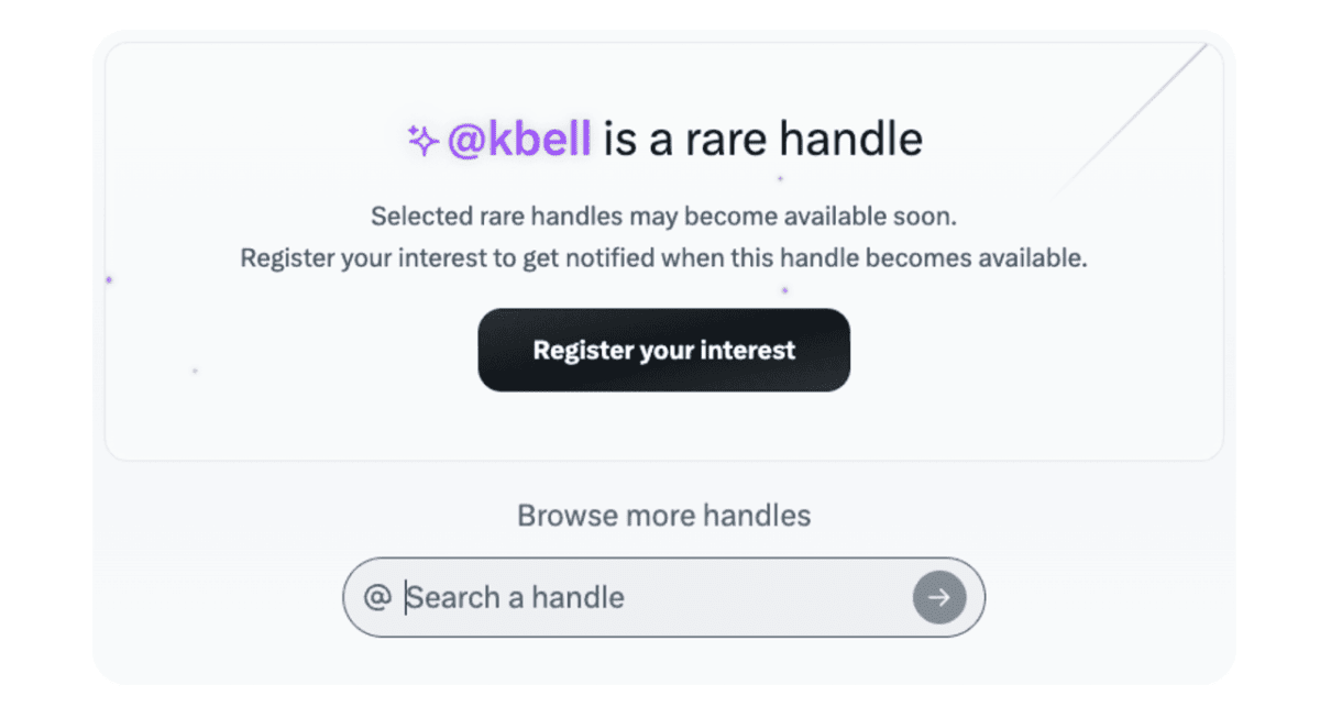 رقابت سخت برای نامکاربری در بازار جدید X