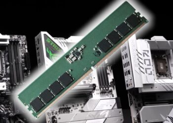 بنر خبری درباره افزایش تولید مادربردهای DDR4 توسط ایسوس برای مقابله با کمبود رم در سال ۲۰۲۶.