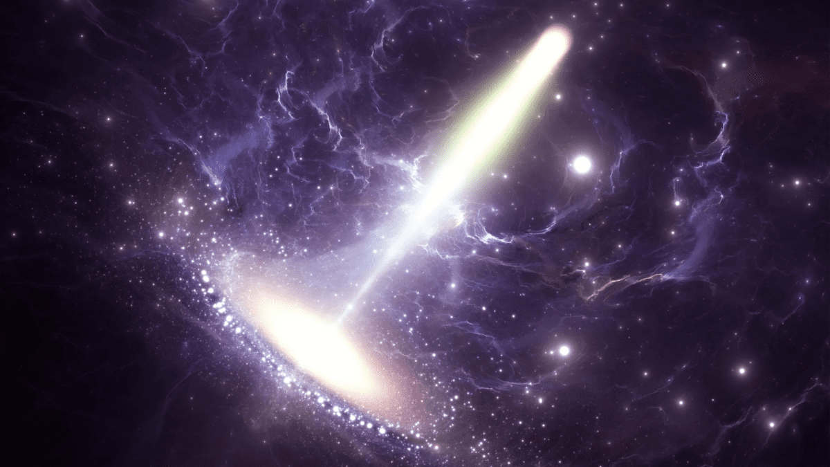 فوران یک سیاهچاله، طوفانهایی با سرعت یکپنجم نور آزاد کرد