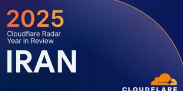 وضعیت اینترنت ایران در سال ۲۰۲۵ از نگاه کلادفلر