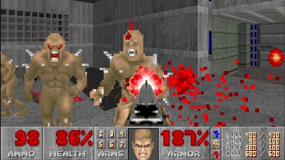 موشهای گیمر در بازی Doom