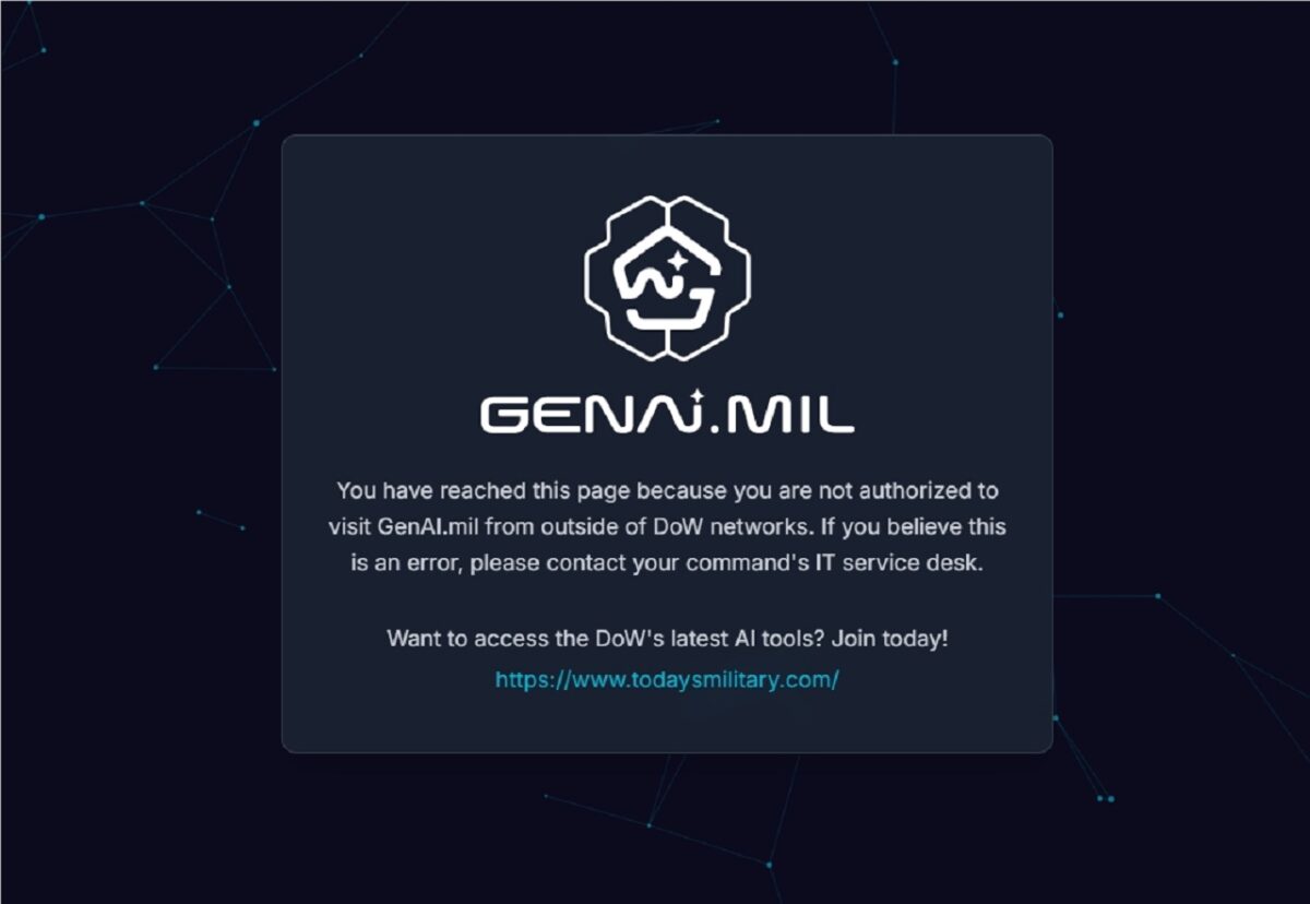 پنتاگون با راهاندازی پلتفرم GenAI.mil به دنبال جنگ افروزی بیشتر است