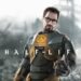 پوستر هنری بازی هف-لایف (Half-Life) با تصویر گوردون فریمن.