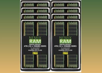 رم ۴ ترابایتی DDR5 Nemix