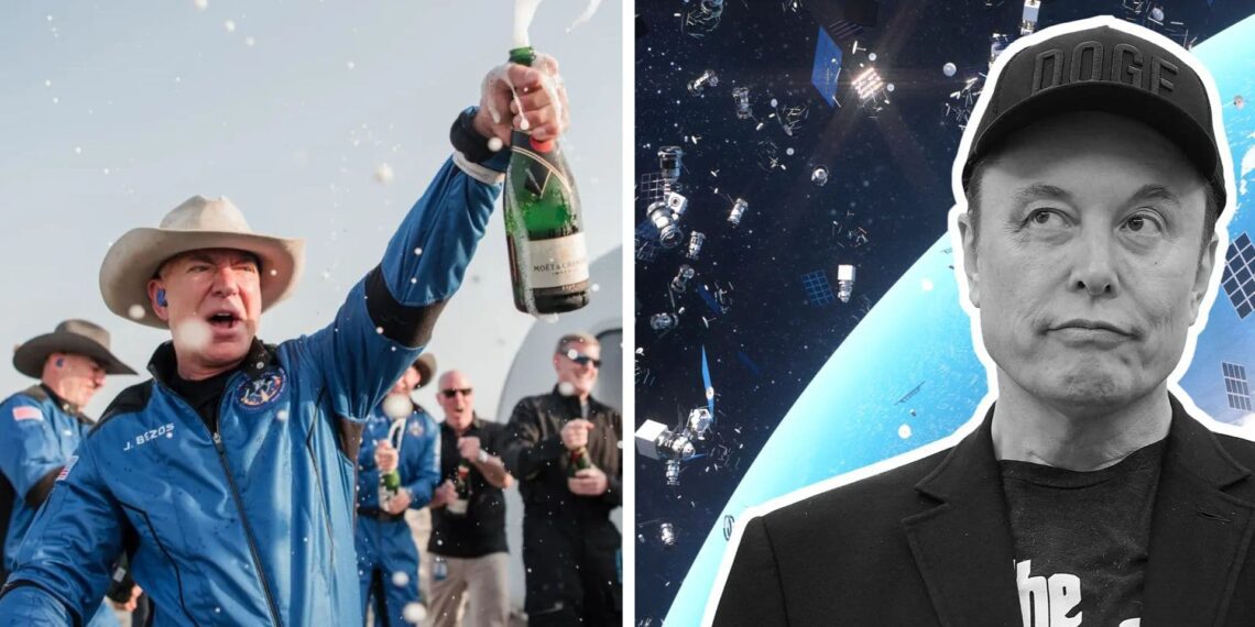 رقابت اسپیس‌ایکس و بلو اوریجین برای ساخت دیتاسنترهای فضایی