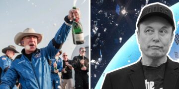 رقابت اسپیسایکس و بلو اوریجین برای ساخت دیتاسنترهای فضایی