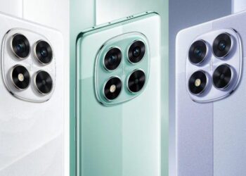 تصویری از ردمی نوت ۱۴ در سه رنگ سبز، سفید و آبی روشن