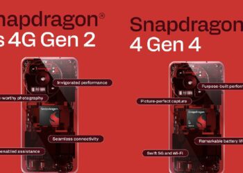 بنر معرفی دو تراشه جدید کوالکام: اسنپدراگون 6s 4G Gen 2 و اسنپدراگون 4 Gen 4.