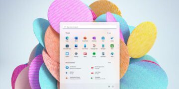 تصویری از منوی استارت ویندوز ۱۱