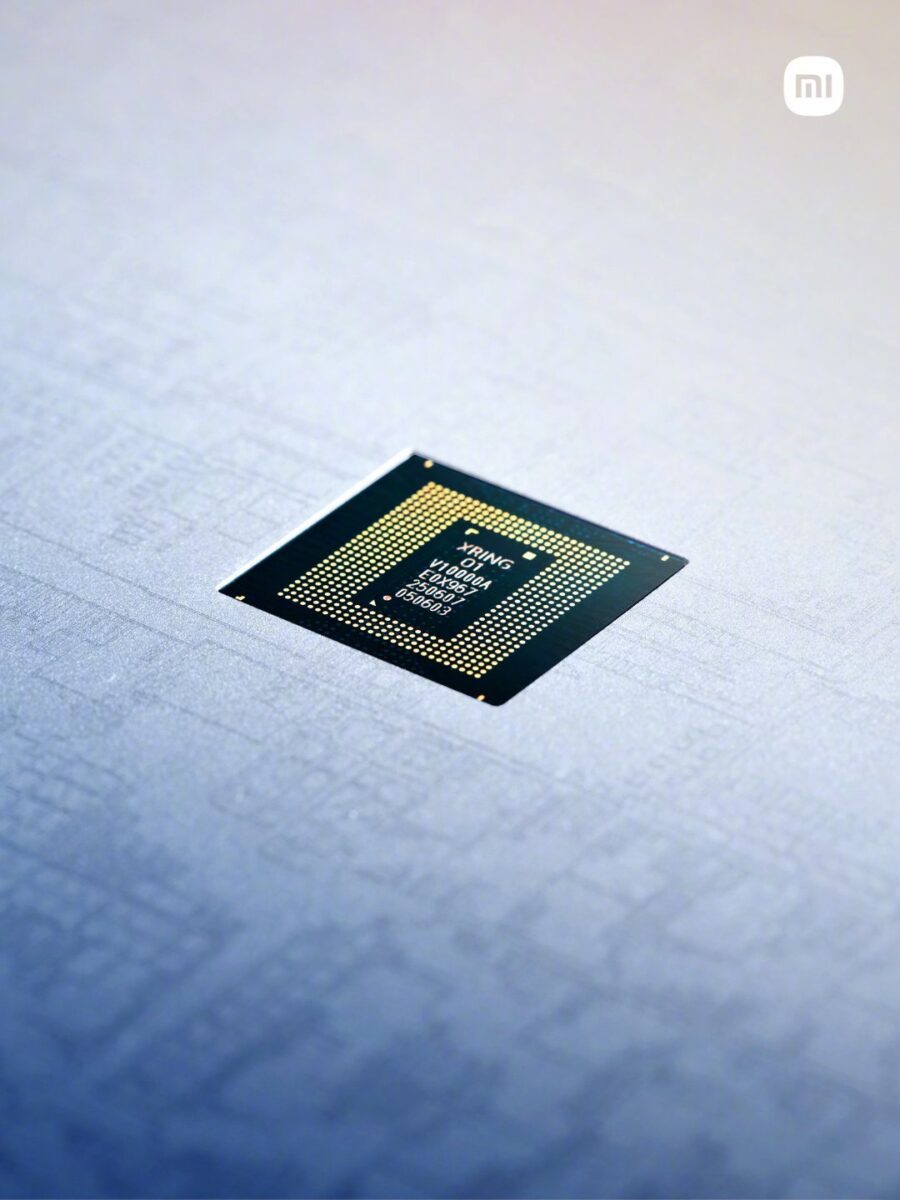 تصویری از تراشه داخلی XRING O1 شیائومی