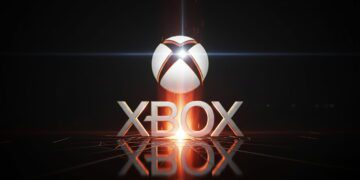 تصویری از لوگوی ایکس باکس همراه بازتاب آن