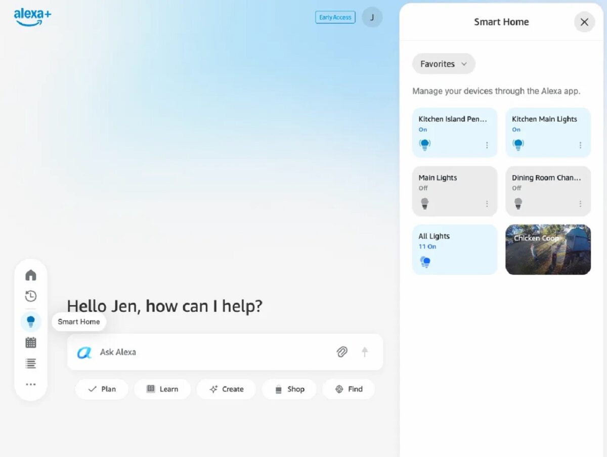 آمازون نسخه وب الکسا پلاس را برای رقابت با ChatGPT و Gemini عرضه کرد
