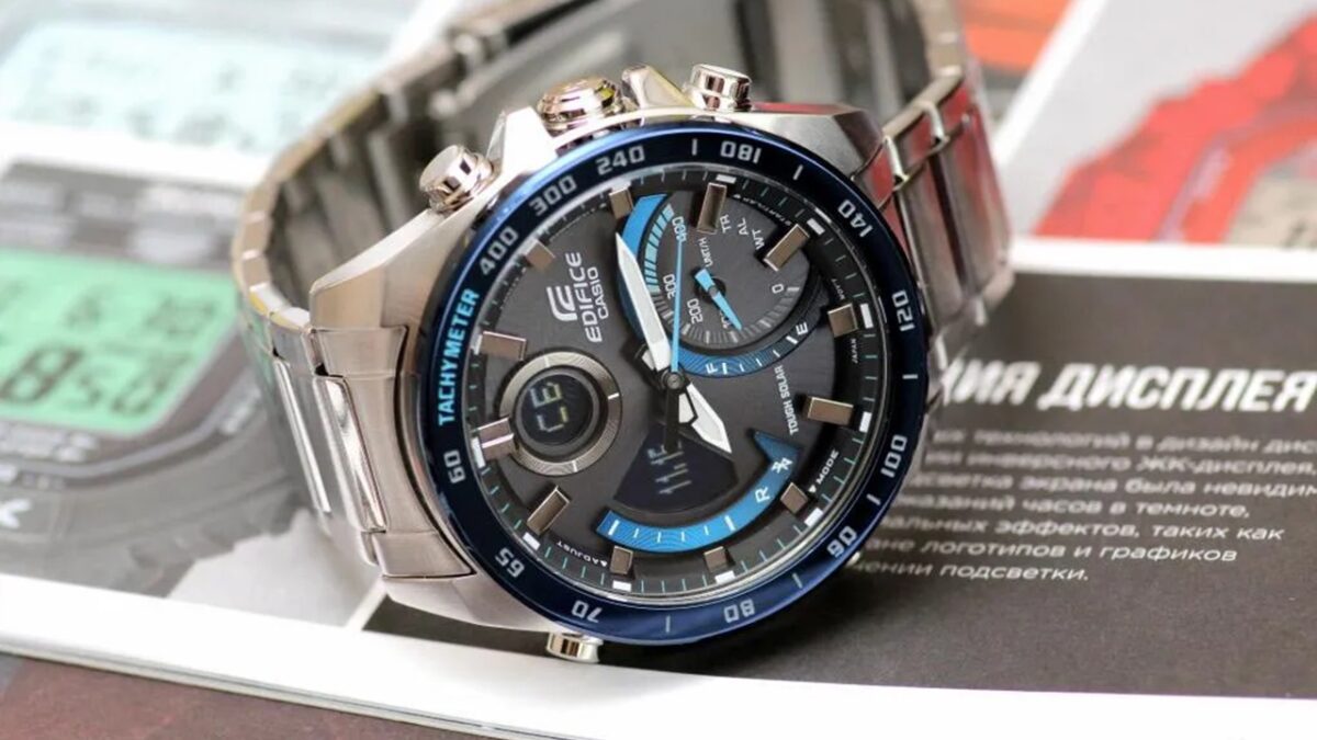 ساعت ECB-900DB-1B یک نمونه عالی از ساعت ادیفایس است که ترکیبی از طراحی کلاسیک و امکانات مدرن را ارائه می‌دهد. 