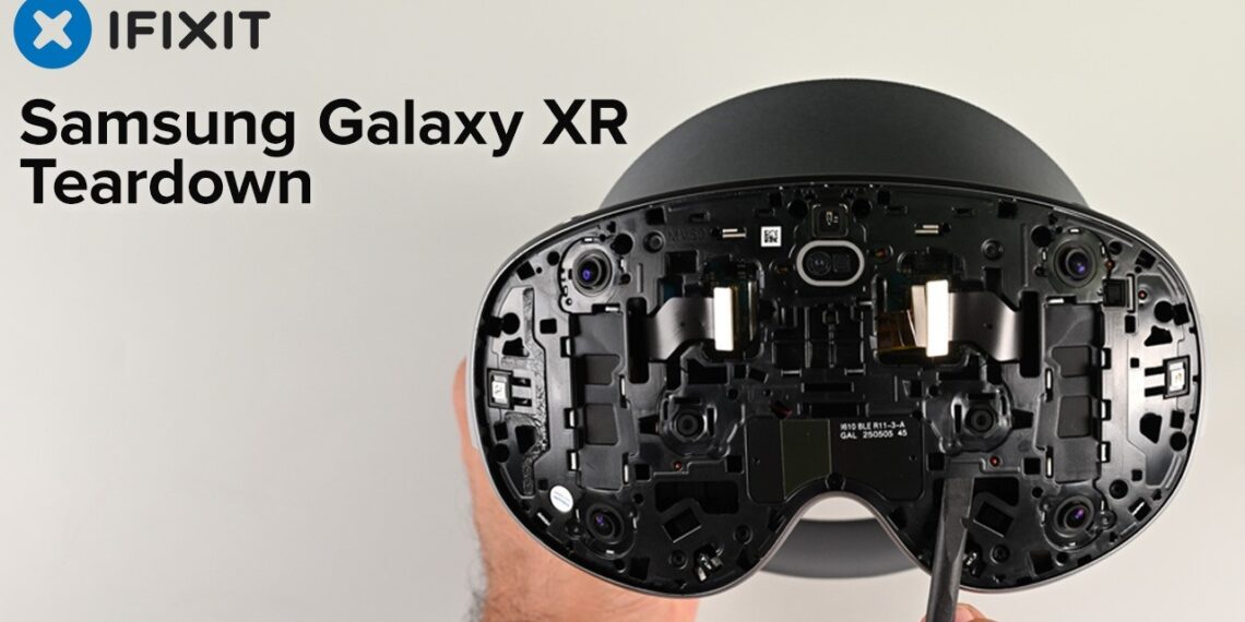 کالبدشکافی هدست Galaxy XR سامسونگ از طراحی هوشمند تا محدودیتهای تعمیر