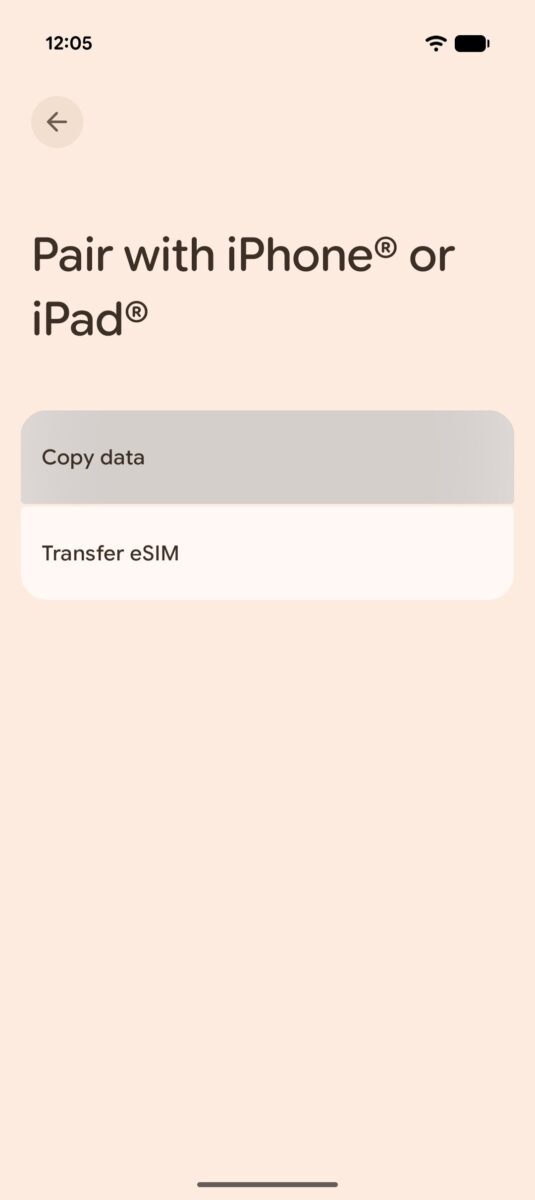 همکاری گوگل و اپل برای انتقال روان اطلاعات بین آیفون و اندروید