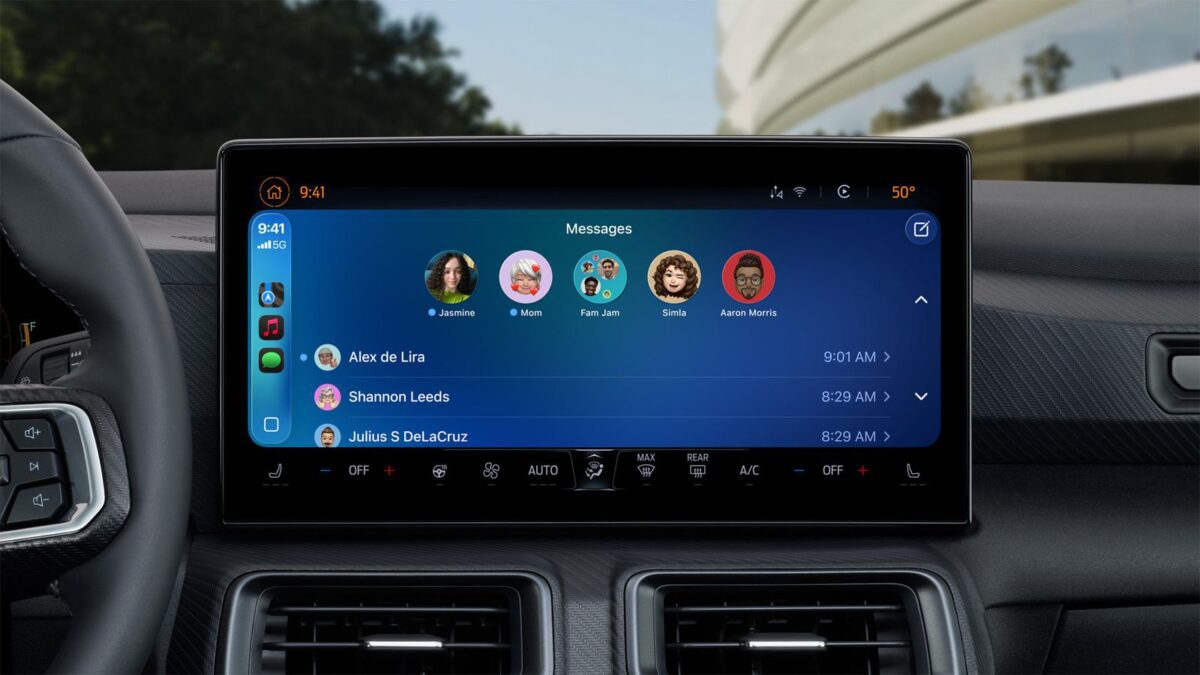 CarPlay در بهروزرسانی iOS 26.2