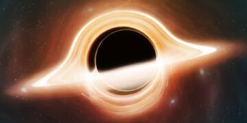 نخستین شبیهسازی فرایند جذب ماده توسط سیاهچاله با ابررایانهها