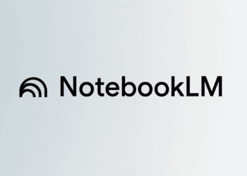 نمای گرافیکی لوگوی NotebookLM با پسزمینه روشن و مینیمال، مرتبط با ابزار هوش مصنوعی گوگل برای مدیریت یادداشتها، تحلیل منابع و تعامل با اسناد متنی