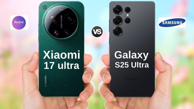 مقایسه شیائومی 17 اولترا و سامسونگ گلکسی S25 اولترا