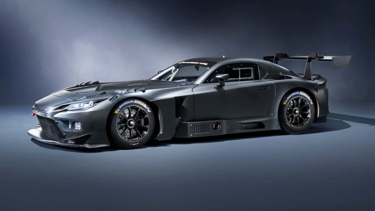 نمای جانبی تویوتا GR GT 