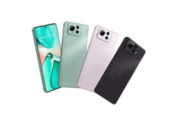 چهار گوشی Asus Zenfone 12 Ultra در رنگ‌های سبز روشن، صورتی ملایم، مشکی و نمای جلویی نمایشگر.