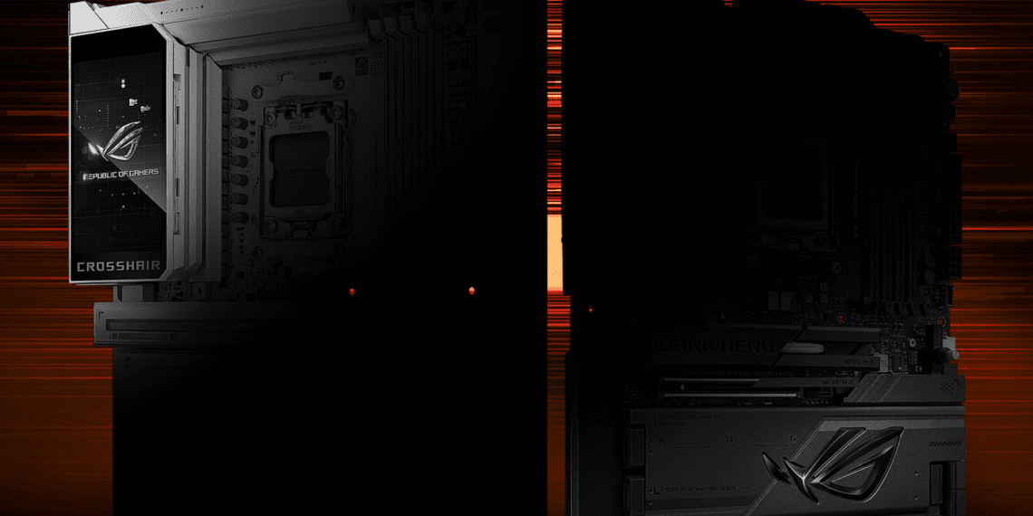 دو مادربرد پرچمدار جدید ایسوس برای پردازندههای AMD Ryzen معرفی شدند