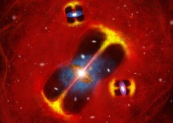 کشف خوشه کهکشانی غول‌پیکر SPT2349-56