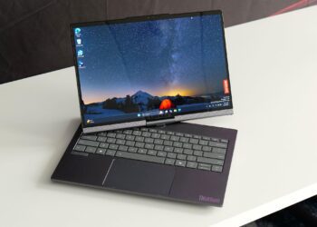 لپ‌تاپ ThinkBook Plus Gen 7 Auto Twist لنوو با نمایشگر چرخان رونمایی شد