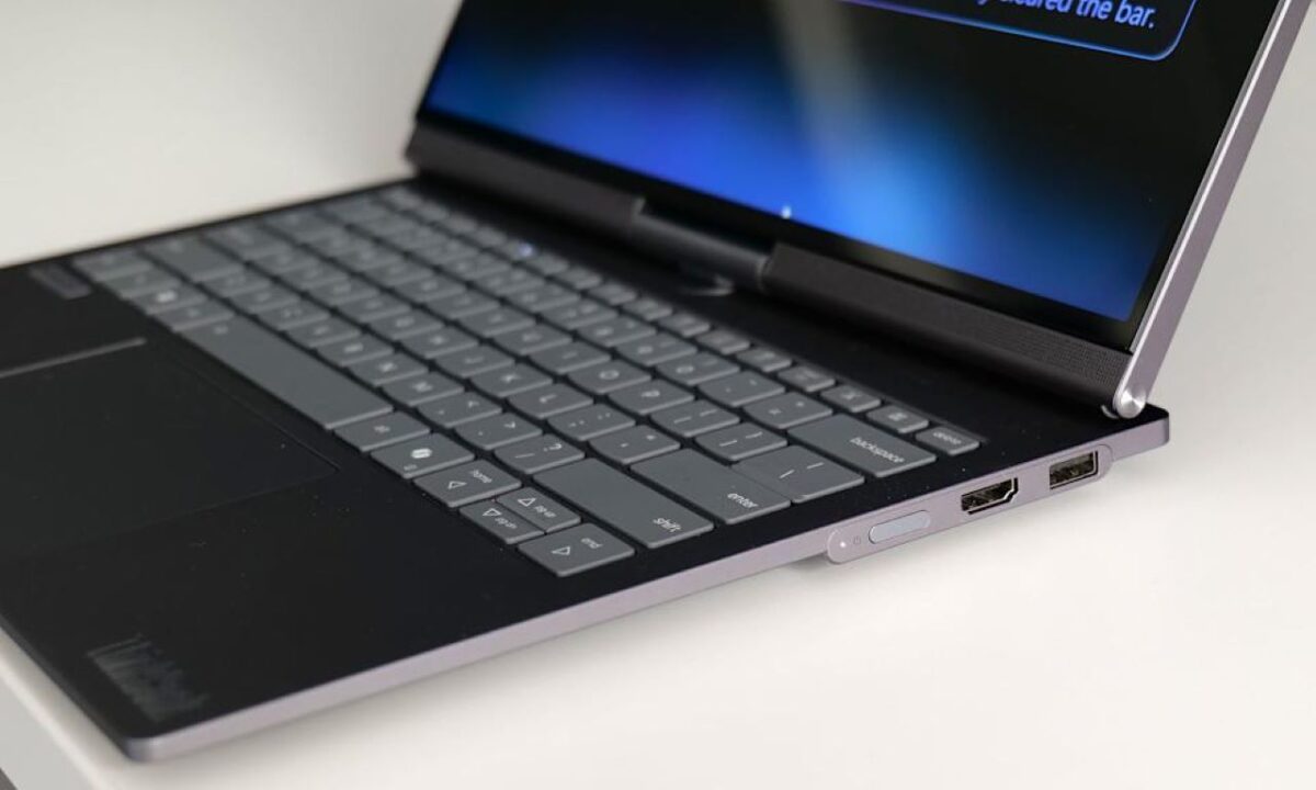 رونمایی لنوو از لپتاپ ThinkBook Plus Gen 7 Auto Twist با نمایشگر چرخان